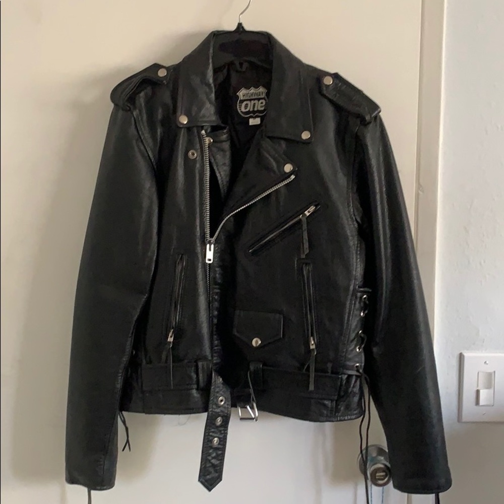 Leather Biker Jacket
